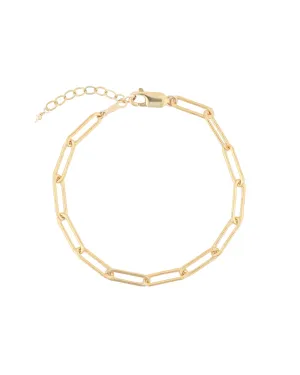 Paperclip Chain Bracelet | Large