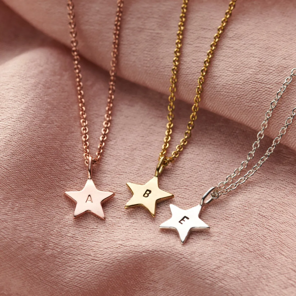 Personalised Bright Star Necklace