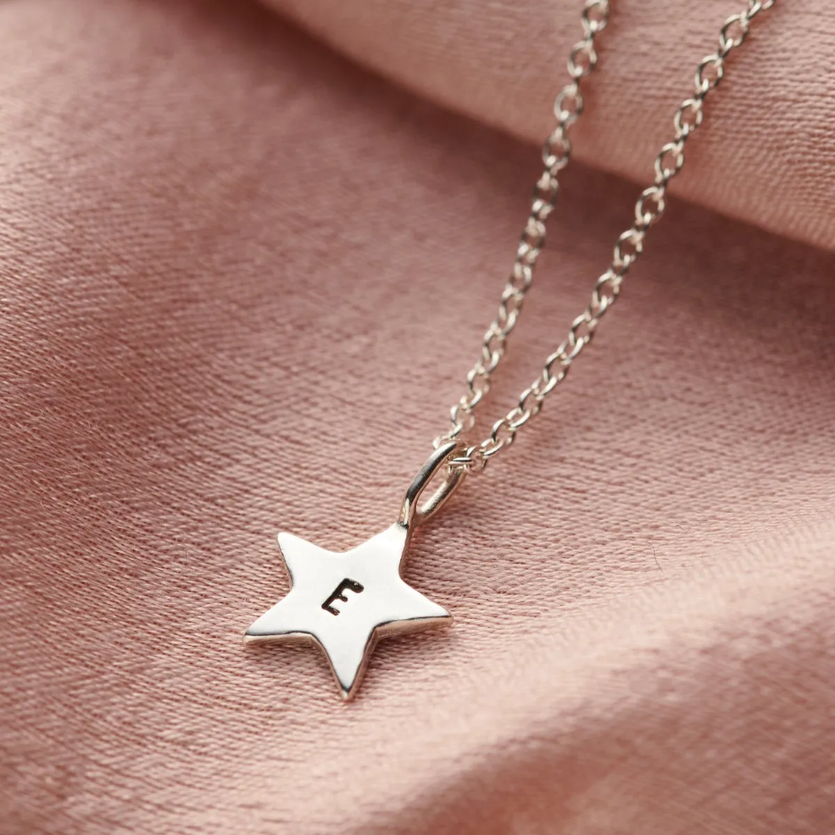 Personalised Bright Star Necklace