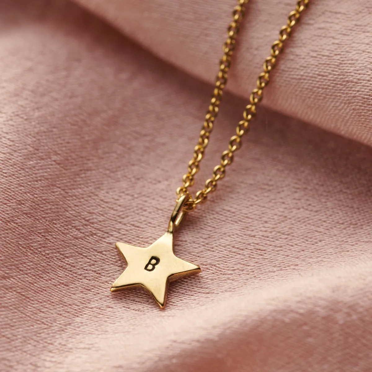 Personalised Bright Star Necklace