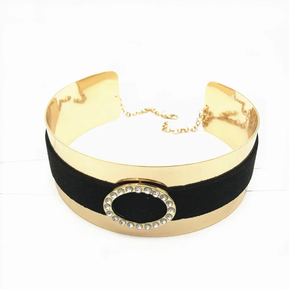 Punk Style Choker Set with Collar Necklace Trio - Cross-border Jewelry from Europe and America