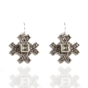 Saint Decor Cross Earrings