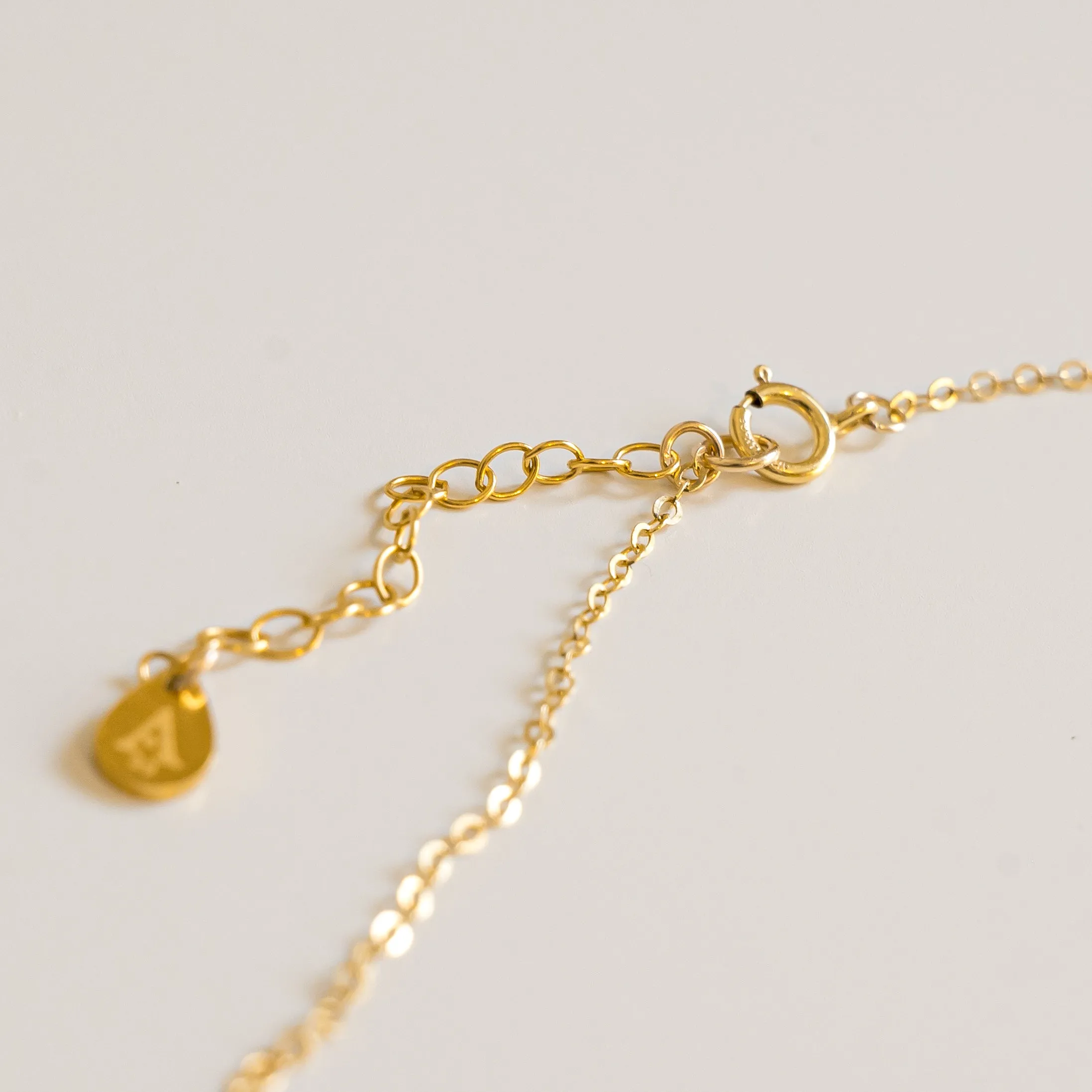 SOLEIL Gold Disc Necklace