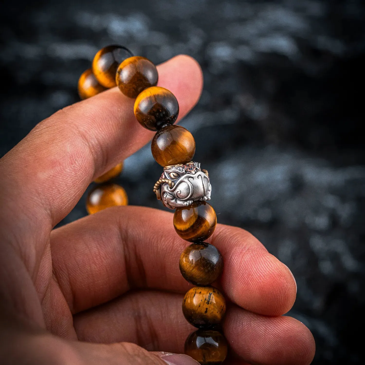 Toad Bead Bracelet