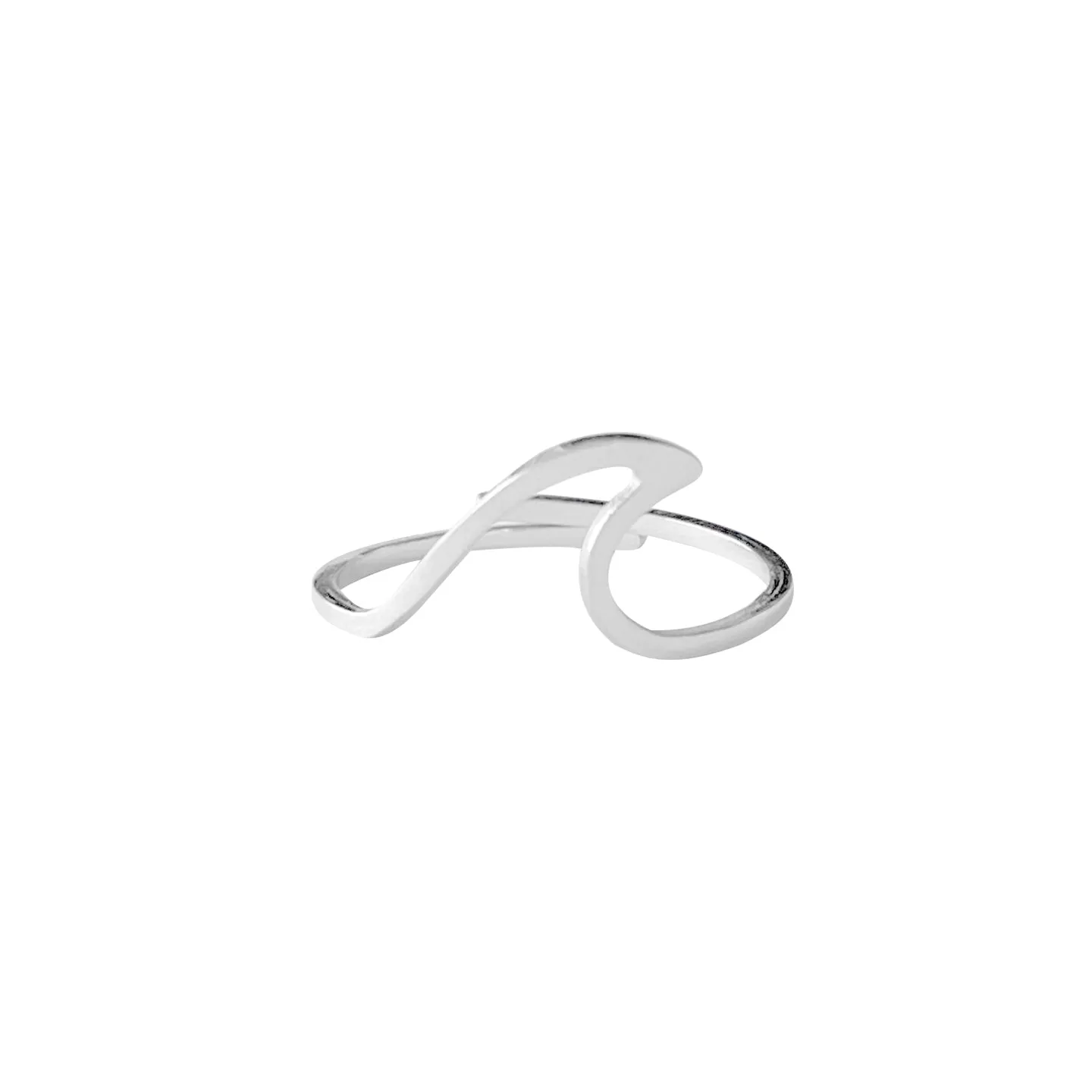 Wave Ring, Silver